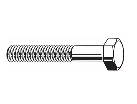 Grade 8, 5/16"-18 Hex Head Cap Screw, Black Oxide Steel, 8 in L, 5 PK