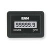 Hour Meter, LCD, Flush Mount, LCD, 6 Digit