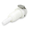 Panel Mount Coupler, Acetal, Shut-Off