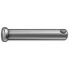 Clevis Pin, Steel, Zinc, 0.437x4 In, PK10