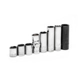 Husky SAE 9/16 in. Socket Set (8-Piece)
