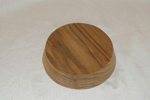 4.5" Teak sail boat winch pad mounting block, compass mount, Flat Deck and Cabin Hardware part from MarineSurplus.com