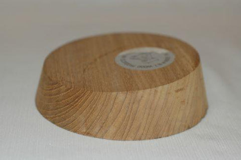 5.25" Teak sail boat winch pad canted, compass mounting block angled Deck and Cabin Hardware part from MarineSurplus.com