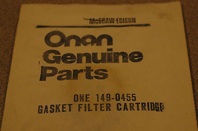 Onan 149-0455 gasket filter cartridge Gaskets/Seals part from MarineSurplus.com