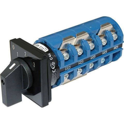 Blue Sea 9077 Switch,  AC 240VAC 63A OFF +3 Positions