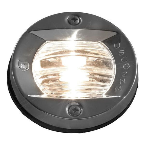 Vertical,  Flush Mount Transom Light - Round