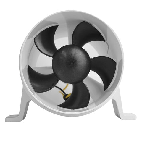 Turbo 4000 Series II Water-Resistant,  In-Line Blower - 12V - White