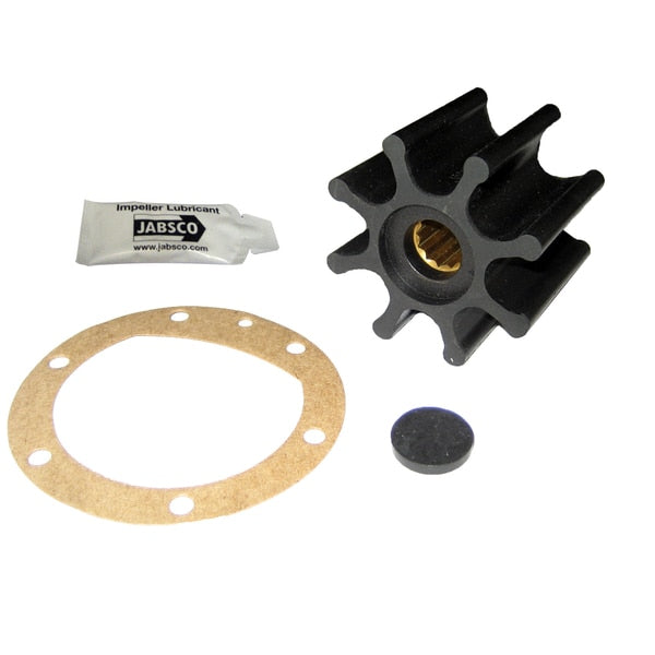 Impeller Kit - 8 Blade - Nitrile - 2-9/16" Diameter - Spline Drive