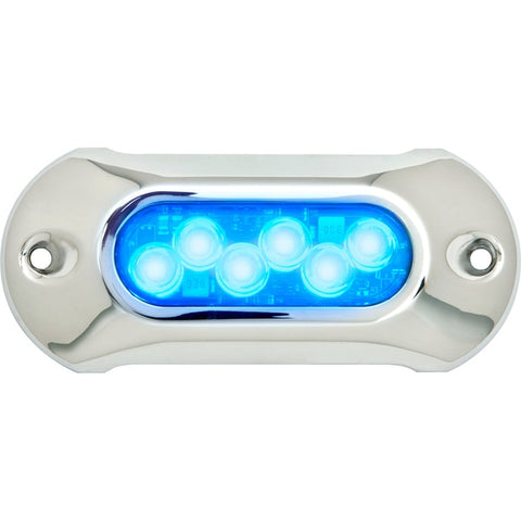 Light Armor Underwater LED Light - 6 LEDs - Blue