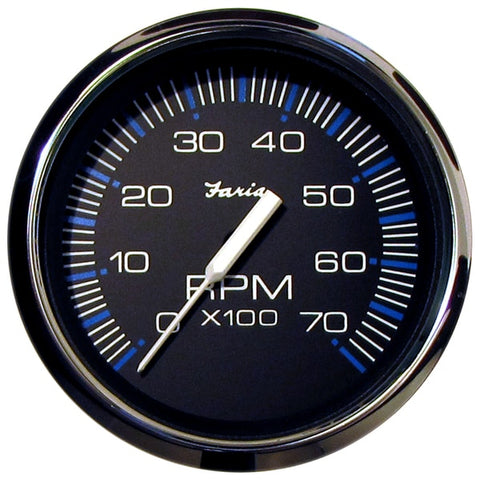 Chesapeake Black SS 4" Tachometer - 7, 000 RPM (Gas - All Outboar