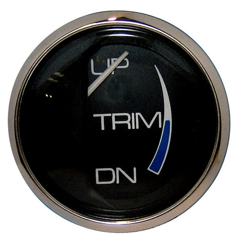 Chesapeake Black 2" Trim Gauge (Mercury / Mariner / Mercruiser /