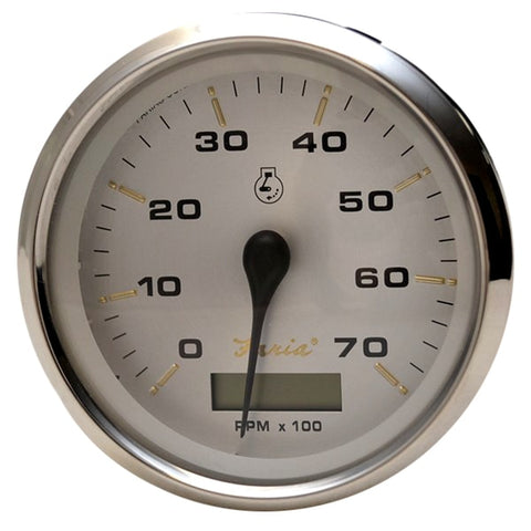 Kronos 4" Tachometer w/Hourmeter - 7, 000 RPM (Gas - Outboard)
