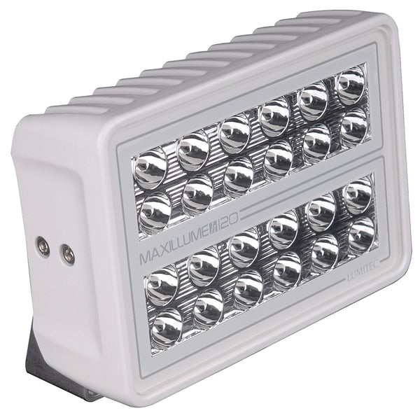 Maxillume h120-Trunnion Mount Flood Light-White Housing-White Dimming