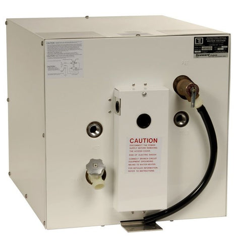 Whale Seaward 11 Gallon Hot Water Heater w/Rear Heat Exchanger - White