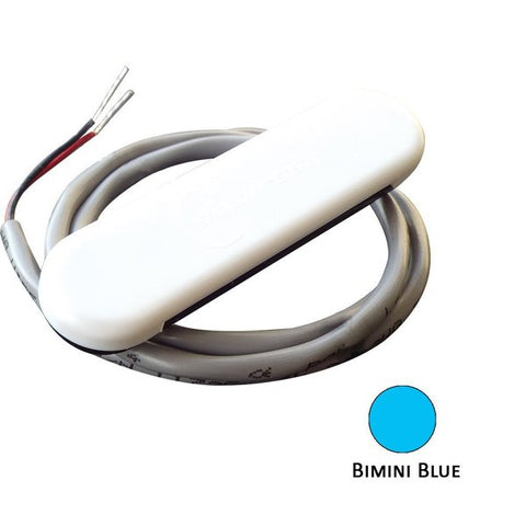 Shadow-Caster Courtesy Light w/2' Lead Wire - White ABS Cover - Bimini