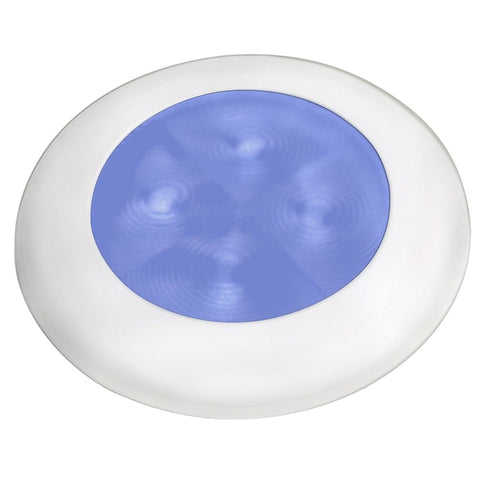 Slim Line Courtesy Hi Intensity Blue White Bezel 12V