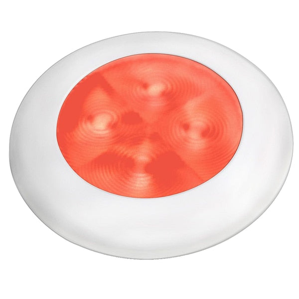Slim Line Courtesy Hi Intensity Red White Bezel 12V