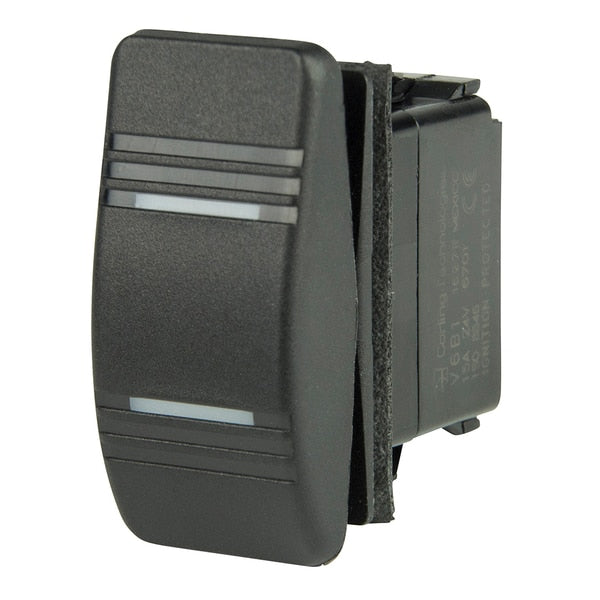 SPDT Contura Switch - 2-Amber LEDs - ON/OFF/ON