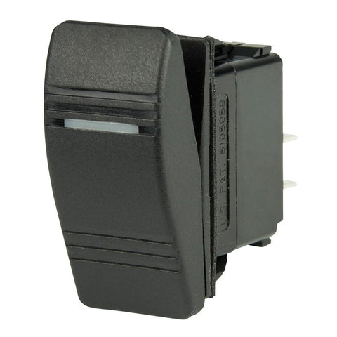 DPST Contura Switch - 1-Amber LED - OFF/ON