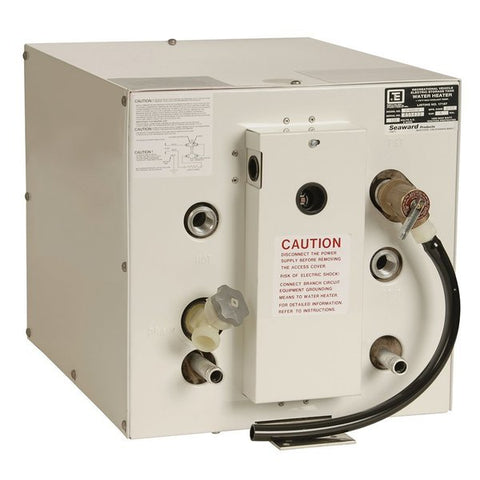 Whale Seaward 6 Gallon Hot Water Heater w/Front Heat Exchanger - White