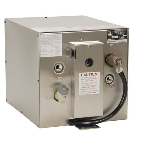 Whale Seaward 6 Gallon Hot Water Heater w/Rear Heat Exchanger - Stainl