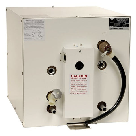 Whale Seaward 11 Gallon Hot Water Heater w/Front Heat Exchanger - Whit