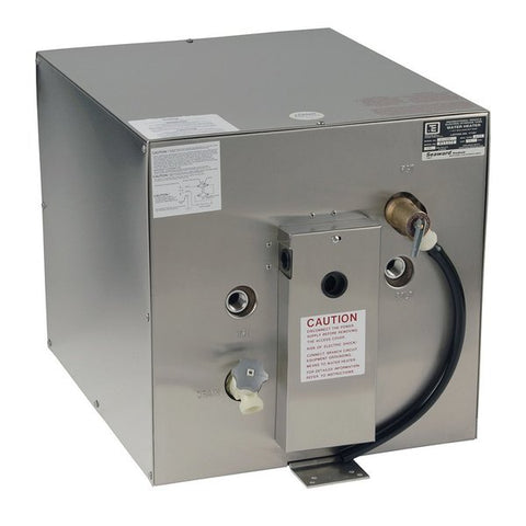 Whale Seaward 11 Gallon Hot Water Heater w/Rear Heat Exchanger - Stain