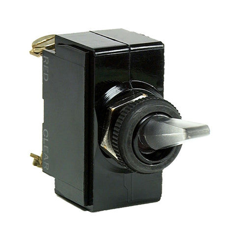 Illuminated Toggle Switch SPST On-Off 4 Screw
