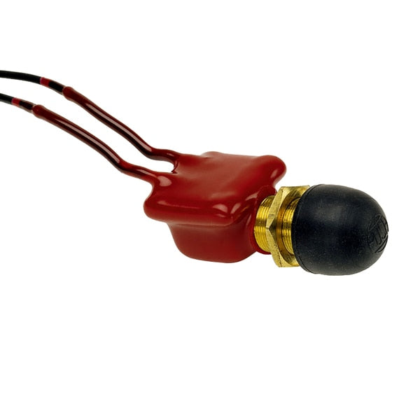 Vinyl Coated Push Button Switch SPST Off-On 2 Wire