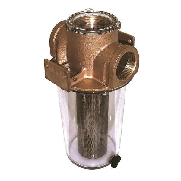 ARG-1250 Series 1-1/4" Raw Water Strainer w/Stainless Steel Basket