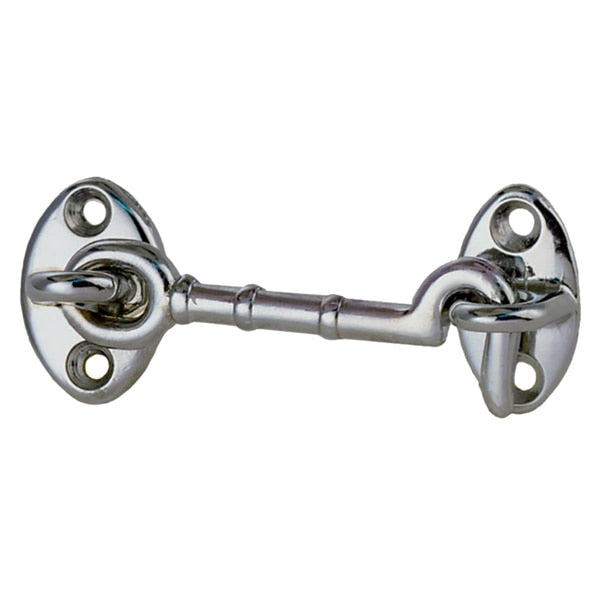 Chrome Plated Bronze Door Hook 3"