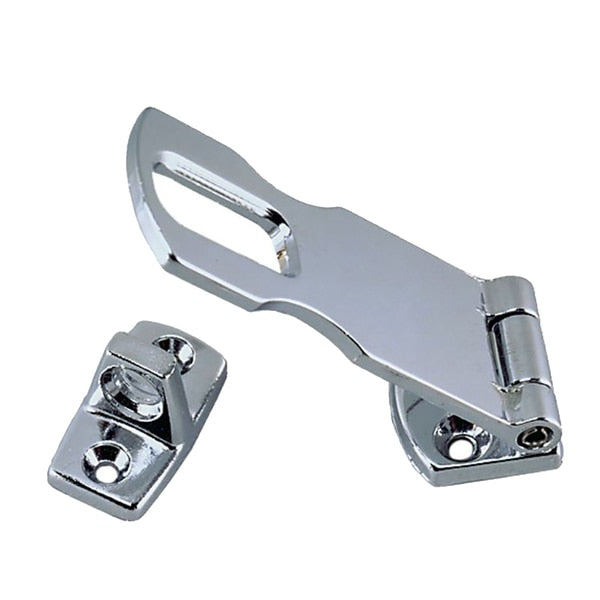 Chrome Plated Zinc Hasp 3"