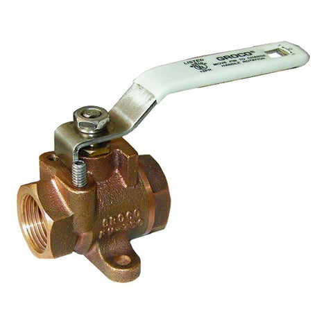 3/8" NPT Bronze Inline Fuel Valve