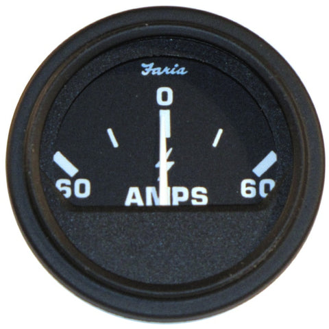 2" Heavy-Duty Ammeter (60-0-60) - Black