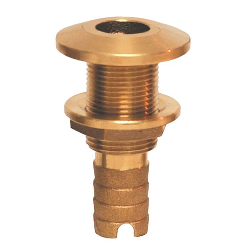 Bronze Hose Barb Thru-Hull Fitting - 1-1/4"