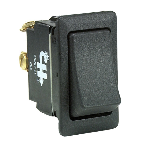 Sealed Rocker Switch Non-Illuminated SPST On-Off 2 Screw ...