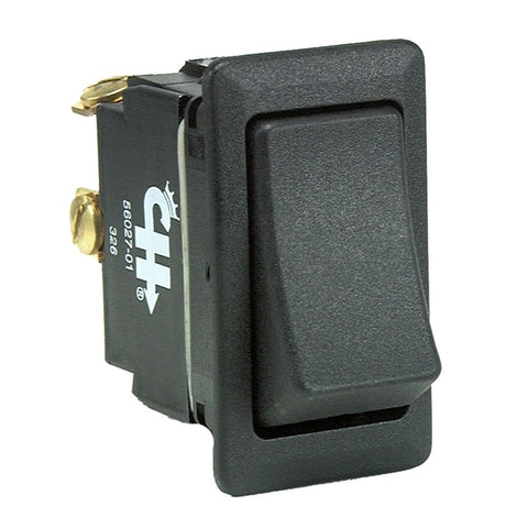 Sealed Rocker Switch Non-Illuminated SPST On-Off 2 Screw