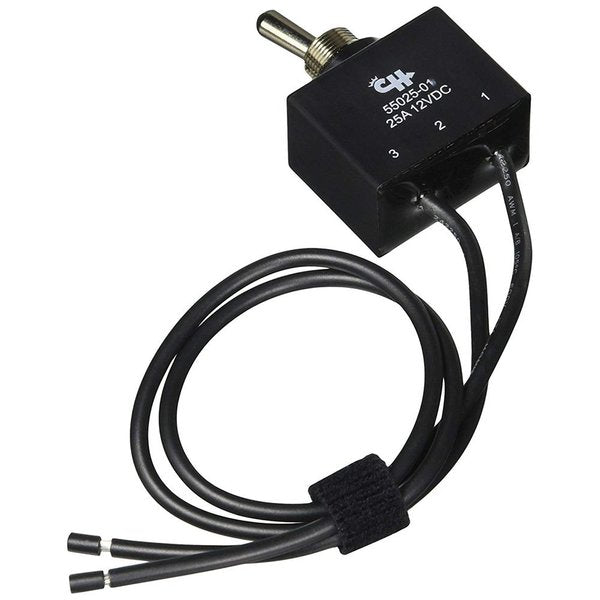Sealed Toggle Switch SPST (On)-Off 2 Wire