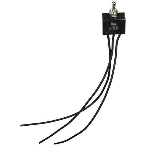 Sealed Toggle Switch SPDT (On)-Off-(On) 3 Wire