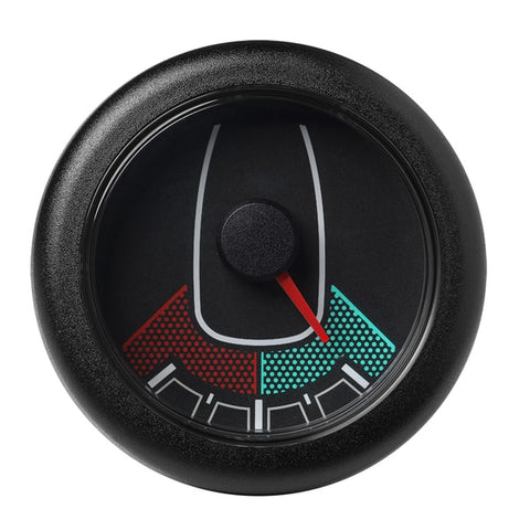 2-1/16" OceanLink Rudder Angle Gauge-Left/Right-Black Dial-Bezel