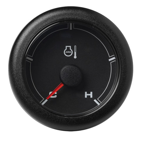 2-1/16" OceanLink Coolant Temperature Gauge -Black Dial-Bezel