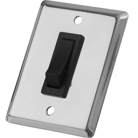 Single Gang Wall Switch - Stainless Steel