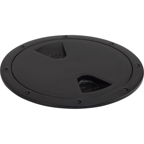 Screw-Out Deck Plate - Black - 5"