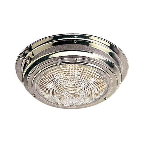 Stainless Steel LED Dome Light - 5" Lens