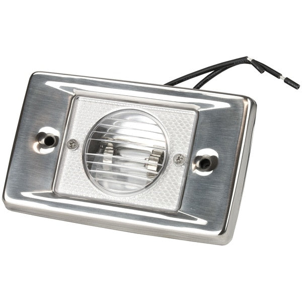 Stainless Steel Rectangular Transom Light