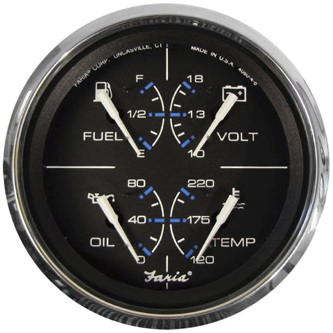 Chesapeake Black 4" Multifunction Gauge