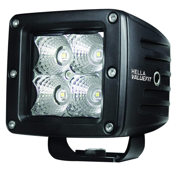 Value Fit LED 4 Cube Flood Light - Black