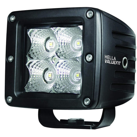 Value Fit LED 4 Cube Flood Light - Black