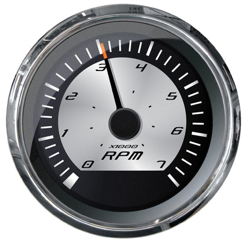 Platinum 4" Tachometer - 7000 RPM (Gas - Inboard,  Outboard -I/O)