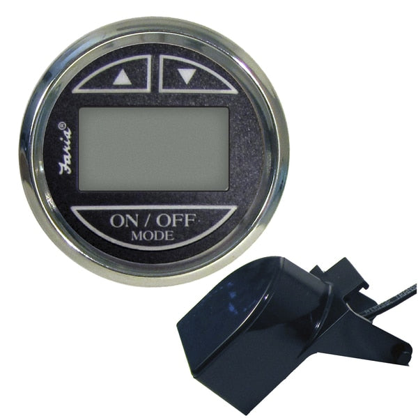 Platinum 2" Depth Sounder w/Transom Mount Transducer